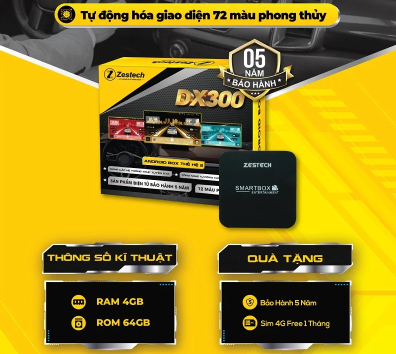 lap Android Box Zestech DX300 Plus the he 2