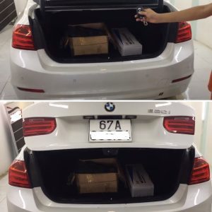 Độ lắp cốp điện BMW | Cốp điện hiện đại vận hành êm ái số 1