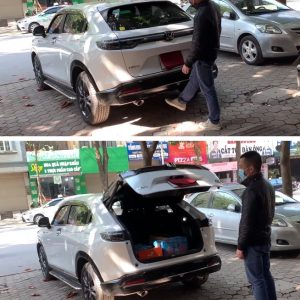 Cop dien kem da cop xe Honda HRV