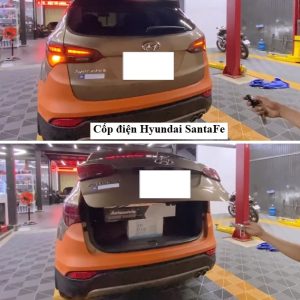Cốp điện Santafe | Lắp đặt cốp điện chính hãng